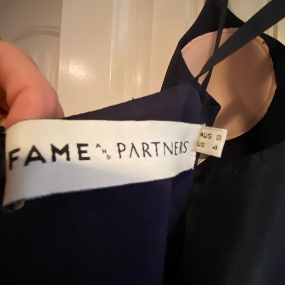 Prom/evening formal gown, navy - Picture 5 of 8